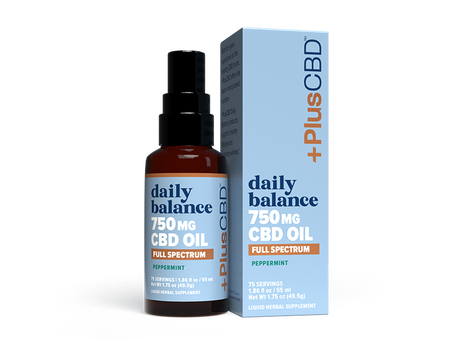 CBD OIL 750MG 1.86OZ PEPPERMINT